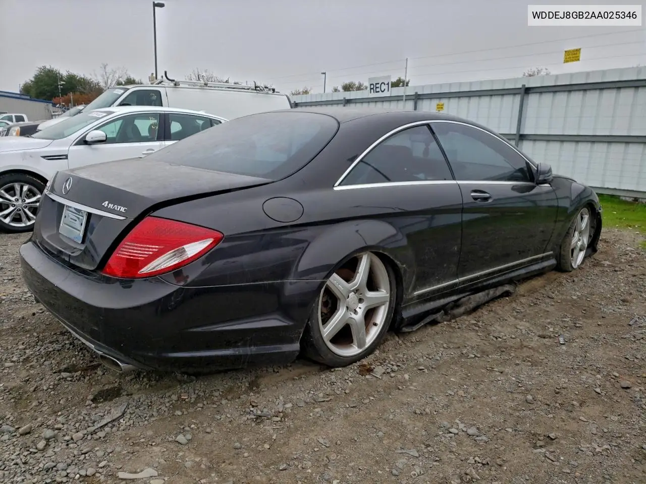 2010 Mercedes-Benz Cl 550 4Matic VIN: WDDEJ8GB2AA025346 Lot: 96769745