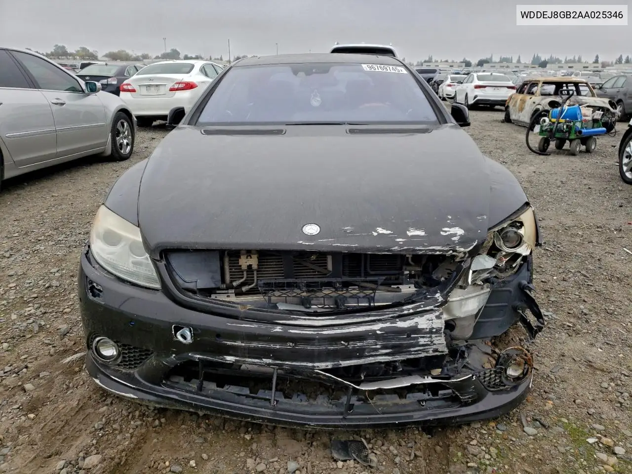 2010 Mercedes-Benz Cl 550 4Matic VIN: WDDEJ8GB2AA025346 Lot: 96769745