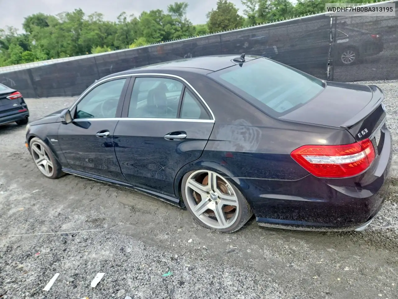 2011 Mercedes-Benz E 63 Amg VIN: WDDHF7HB0BA313195 Lot: 55229896