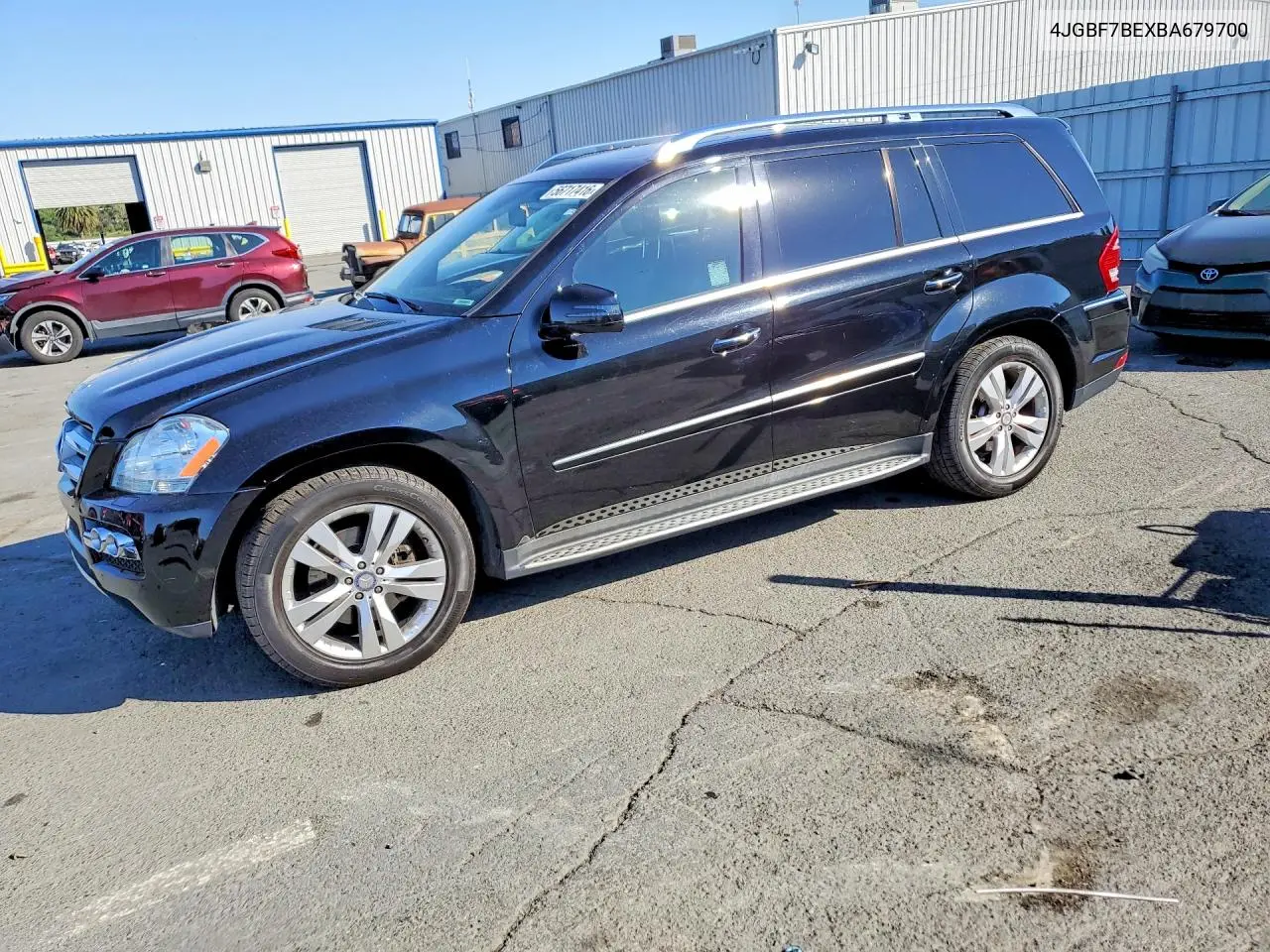 2011 Mercedes-Benz Gl 450 4Matic VIN: 4JGBF7BEXBA679700 Lot: 56717416
