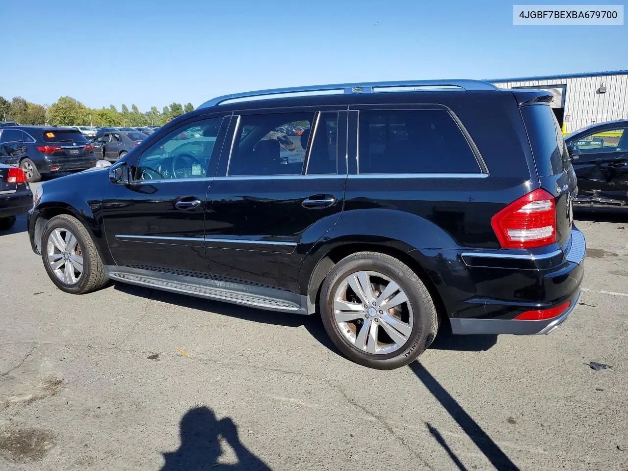 2011 Mercedes-Benz Gl 450 4Matic VIN: 4JGBF7BEXBA679700 Lot: 56717416
