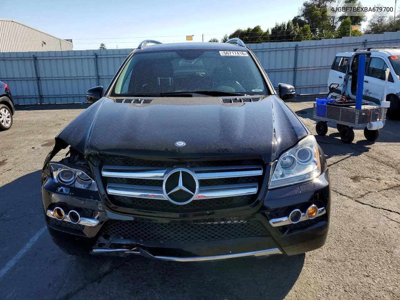 2011 Mercedes-Benz Gl 450 4Matic VIN: 4JGBF7BEXBA679700 Lot: 56717416