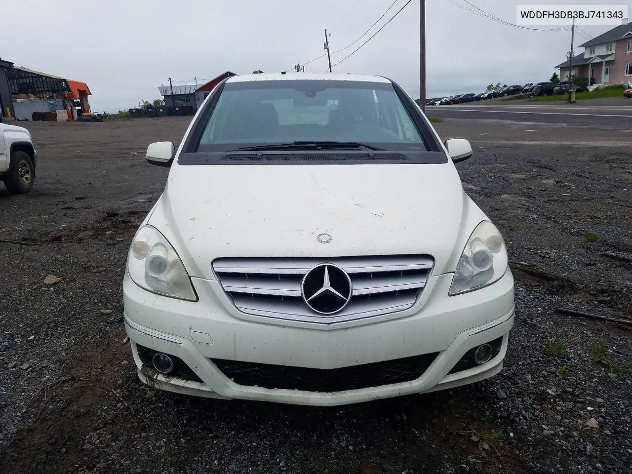 2011 Mercedes-Benz B200 VIN: WDDFH3DB3BJ741343 Lot: 57373076