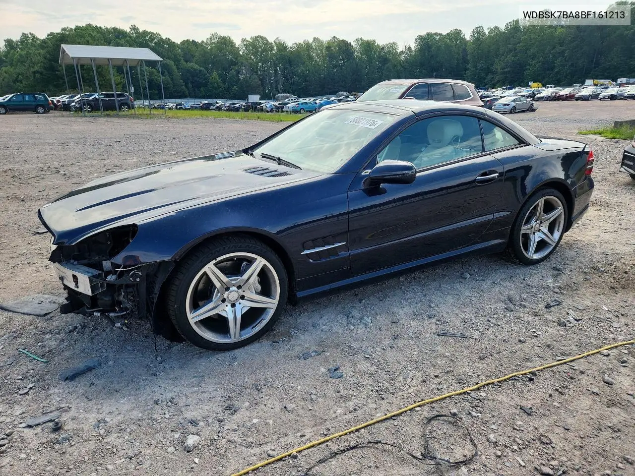 2011 Mercedes-Benz Sl 550 VIN: WDBSK7BA8BF161213 Lot: 58021976
