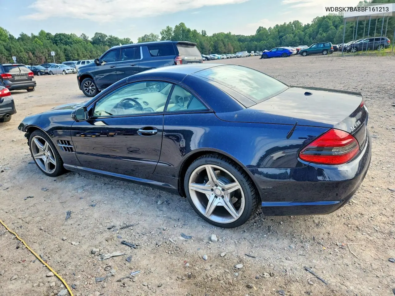 2011 Mercedes-Benz Sl 550 VIN: WDBSK7BA8BF161213 Lot: 58021976