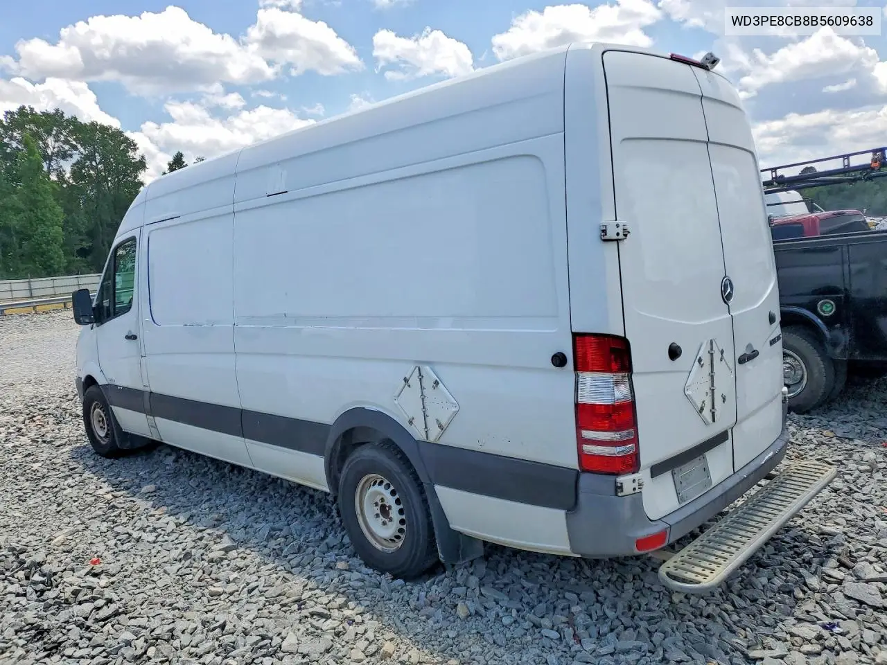 2011 Mercedes-Benz Sprinter 2500 Delivery Van VIN: WD3PE8CB8B5609638 Lot: 58244506