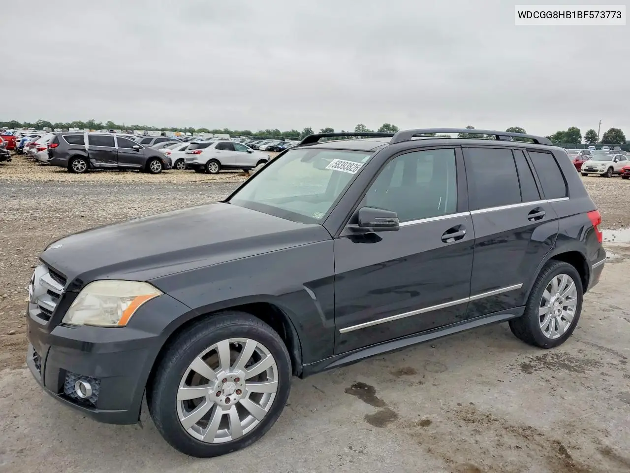 2011 Mercedes-Benz Glk 350 4Matic VIN: WDCGG8HB1BF573773 Lot: 58393826