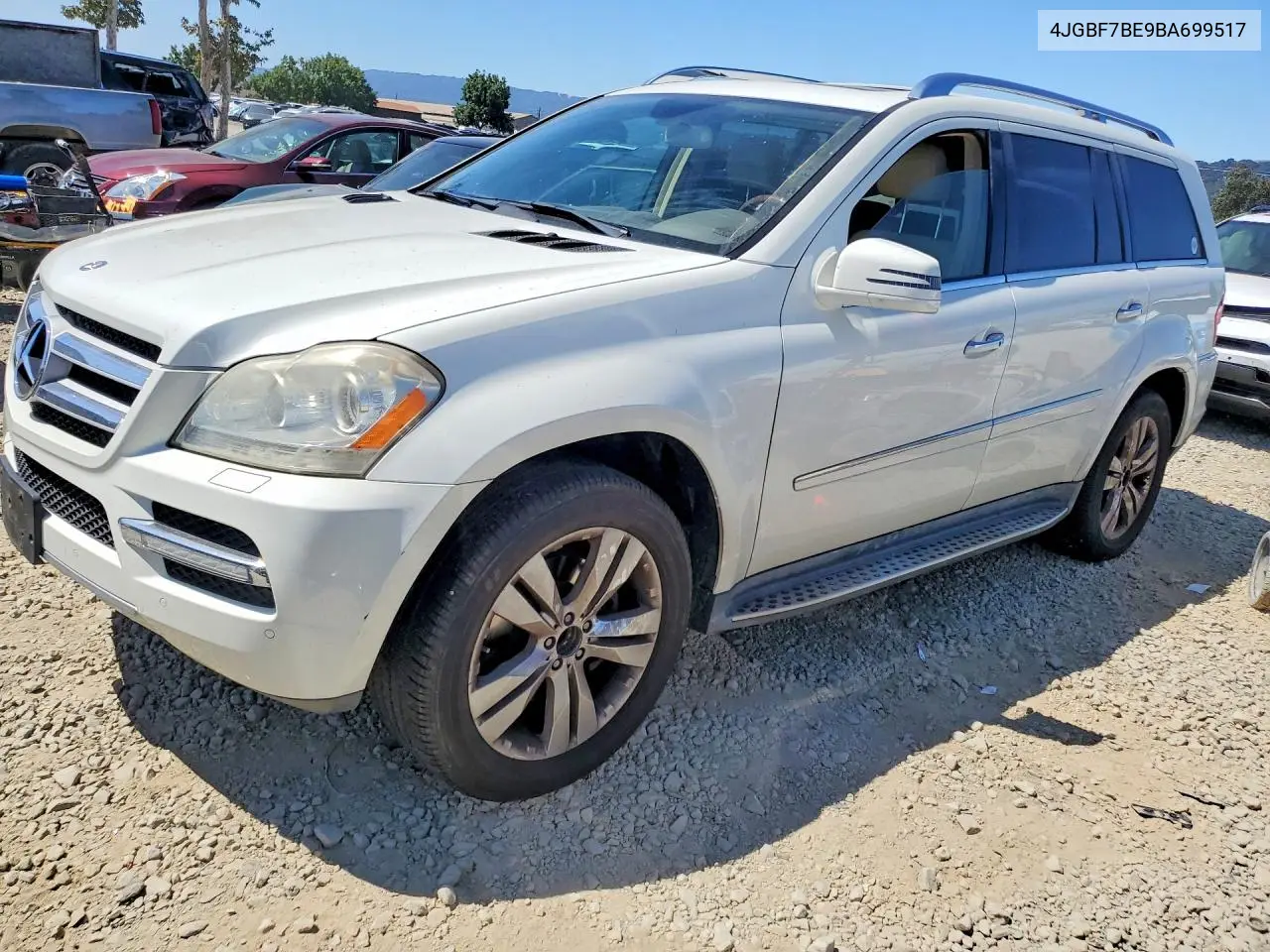 2011 Mercedes-Benz Gl 450 4Matic VIN: 4JGBF7BE9BA699517 Lot: 58448096