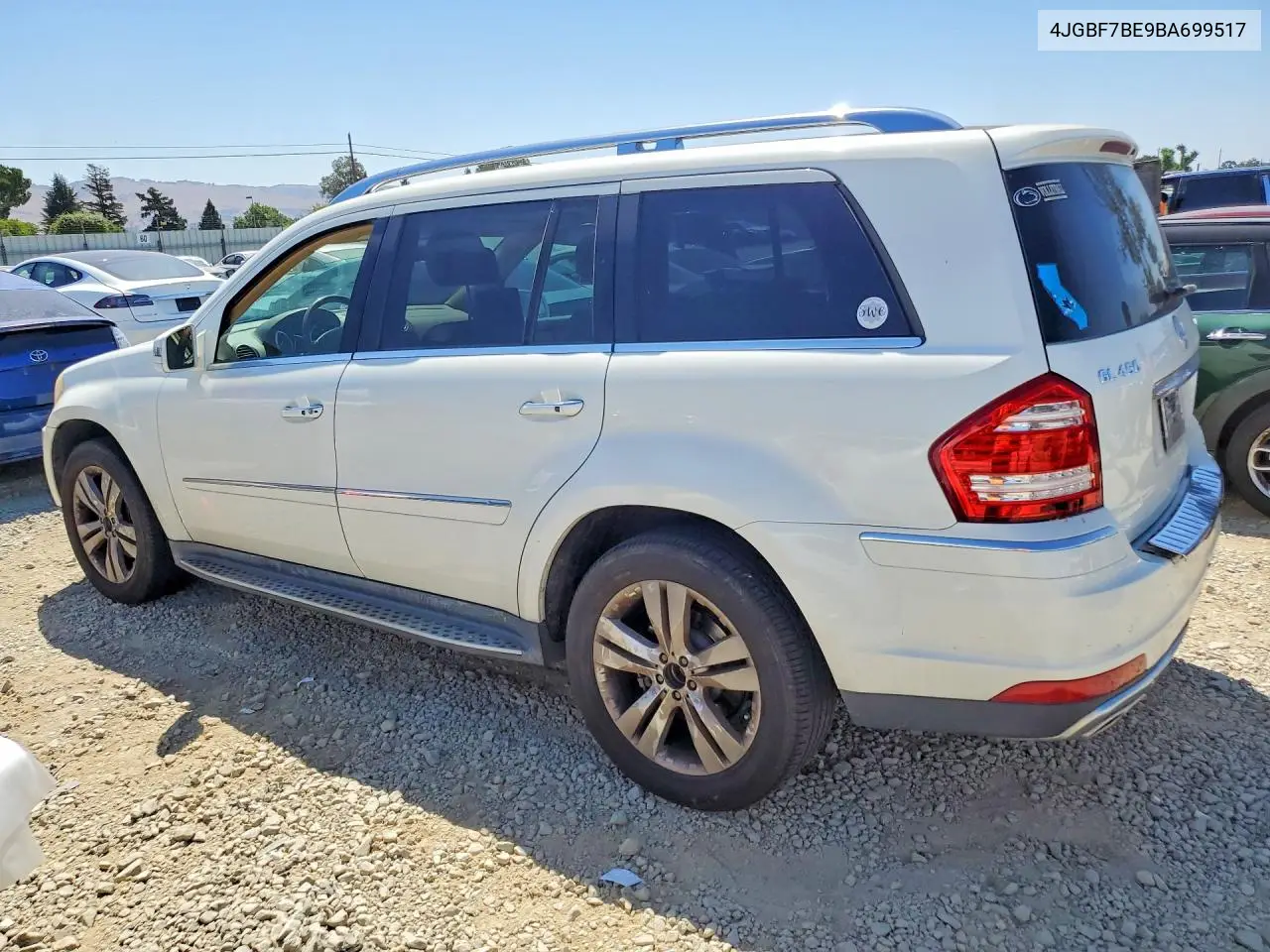 2011 Mercedes-Benz Gl 450 4Matic VIN: 4JGBF7BE9BA699517 Lot: 58448096