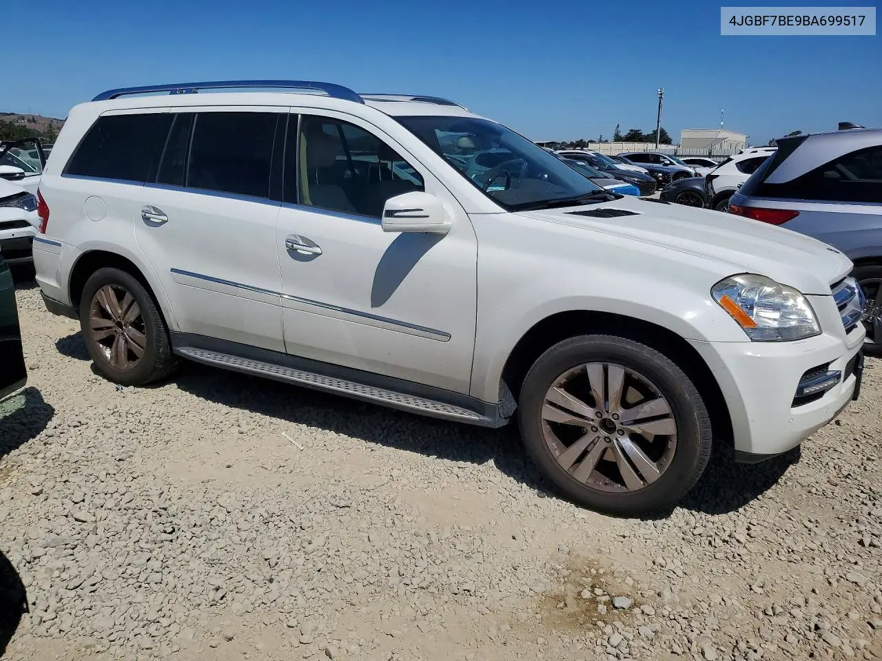 2011 Mercedes-Benz Gl 450 4Matic VIN: 4JGBF7BE9BA699517 Lot: 58448096