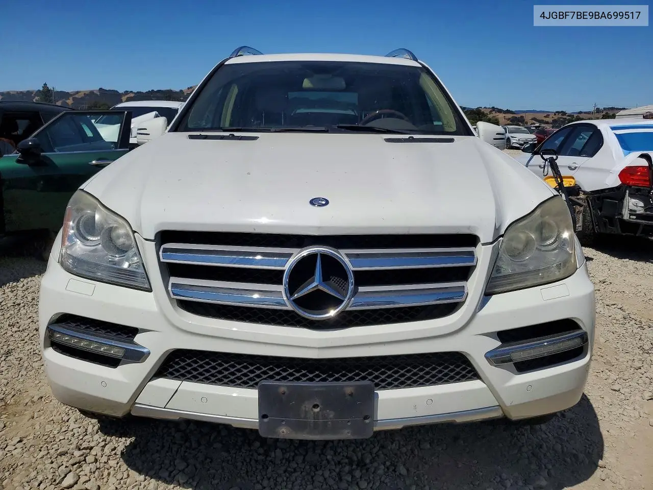2011 Mercedes-Benz Gl 450 4Matic VIN: 4JGBF7BE9BA699517 Lot: 58448096
