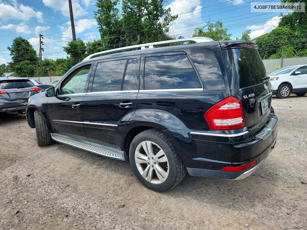 2011 Mercedes-Benz Gl 450 4Matic VIN: 4JGBF7BE5BA689910 Lot: 58796946