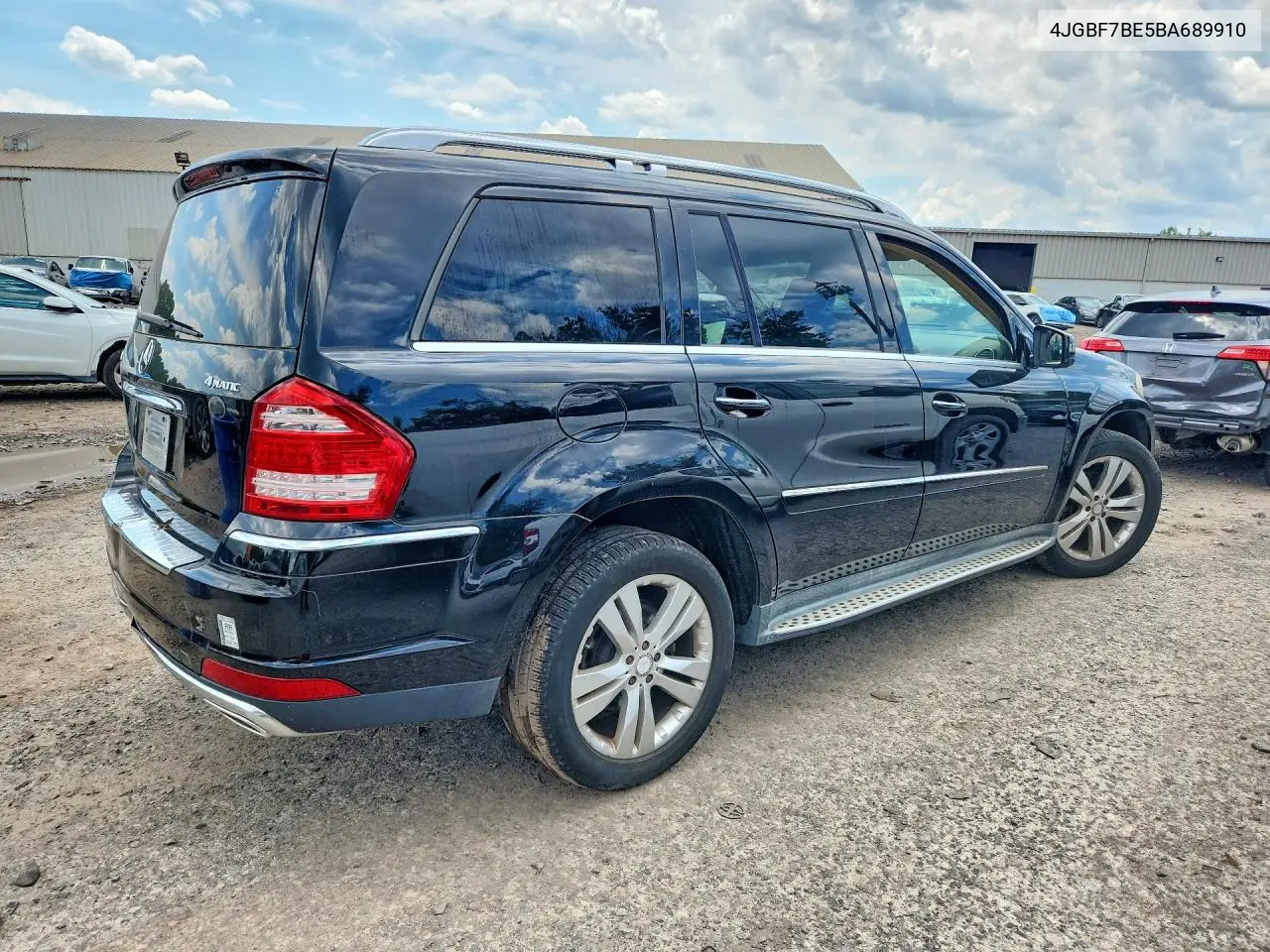 2011 Mercedes-Benz Gl 450 4Matic VIN: 4JGBF7BE5BA689910 Lot: 58796946