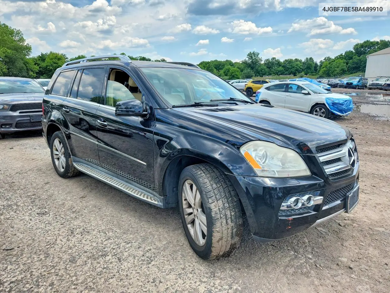 2011 Mercedes-Benz Gl 450 4Matic VIN: 4JGBF7BE5BA689910 Lot: 58796946