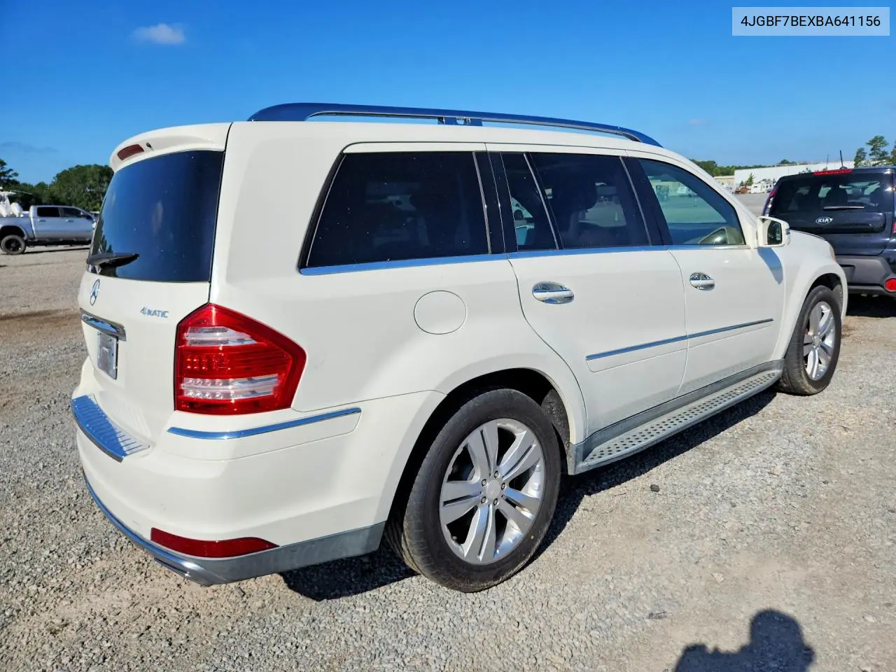 2011 Mercedes-Benz Gl 450 4Matic VIN: 4JGBF7BEXBA641156 Lot: 58944046
