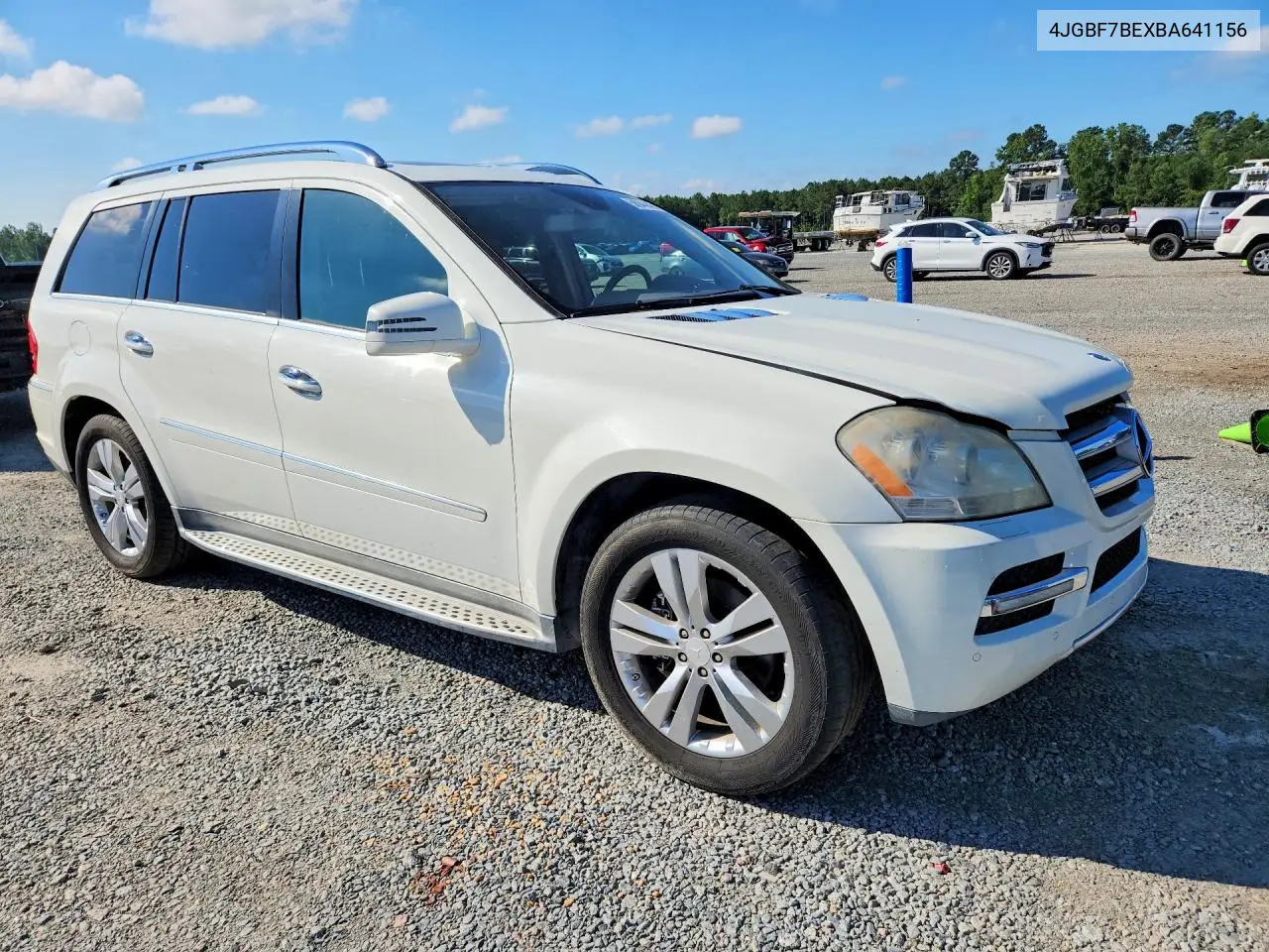 2011 Mercedes-Benz Gl 450 4Matic VIN: 4JGBF7BEXBA641156 Lot: 58944046
