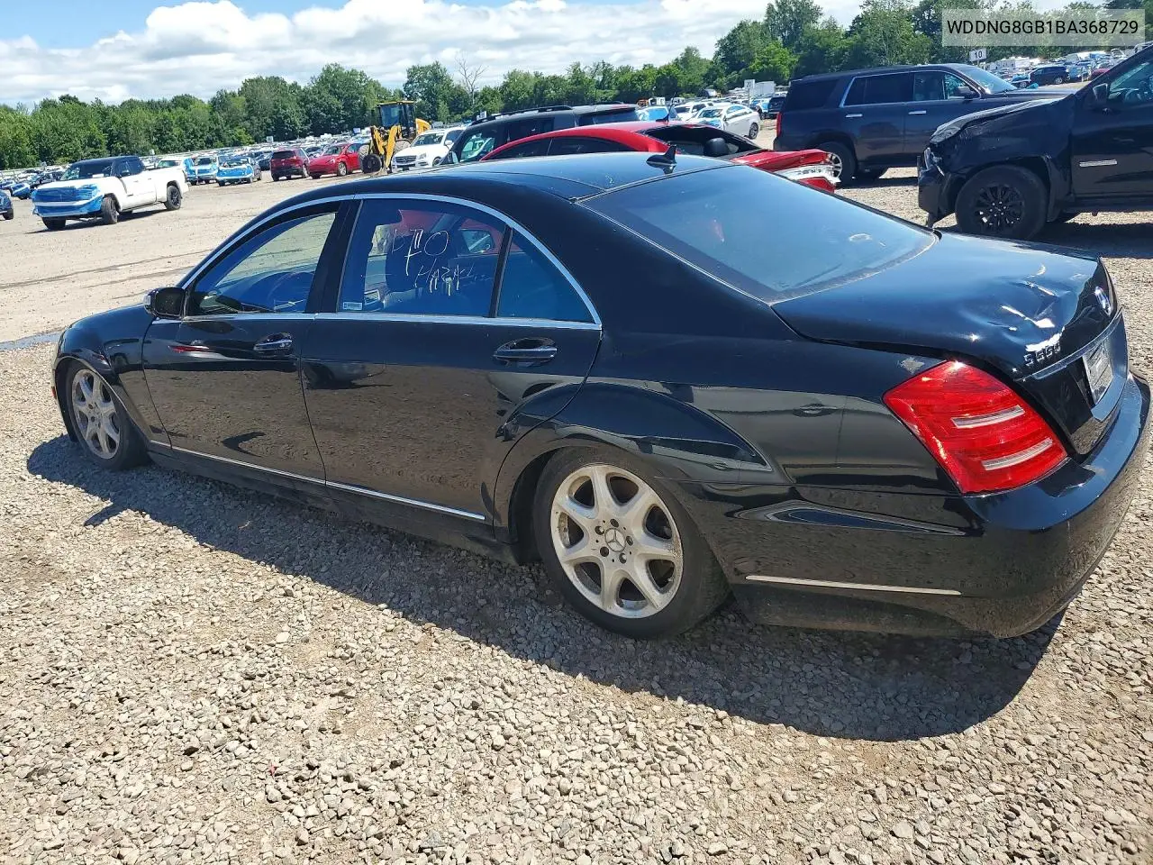 2011 Mercedes-Benz S 550 4Matic VIN: WDDNG8GB1BA368729 Lot: 60293716