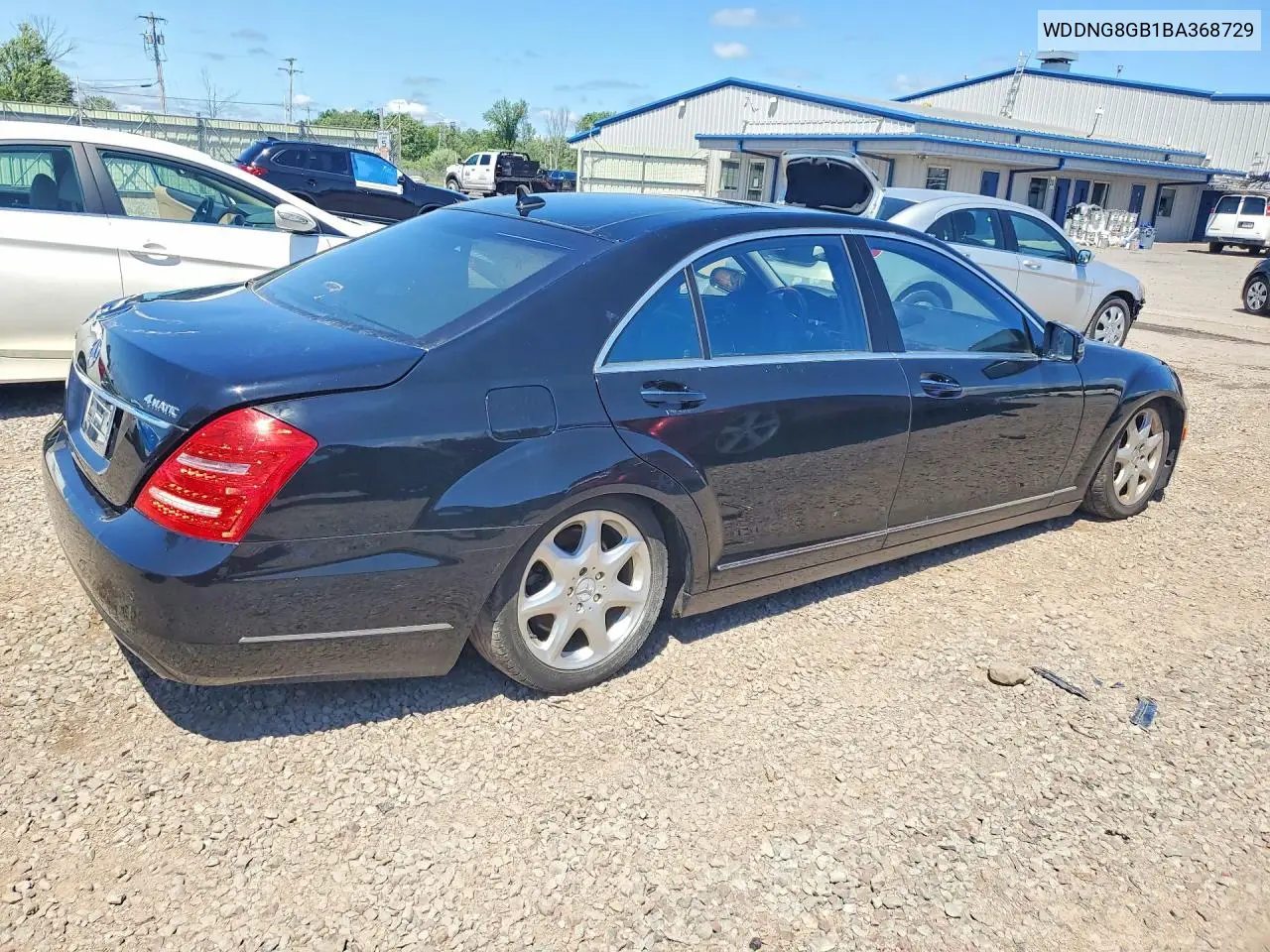 2011 Mercedes-Benz S 550 4Matic VIN: WDDNG8GB1BA368729 Lot: 60293716