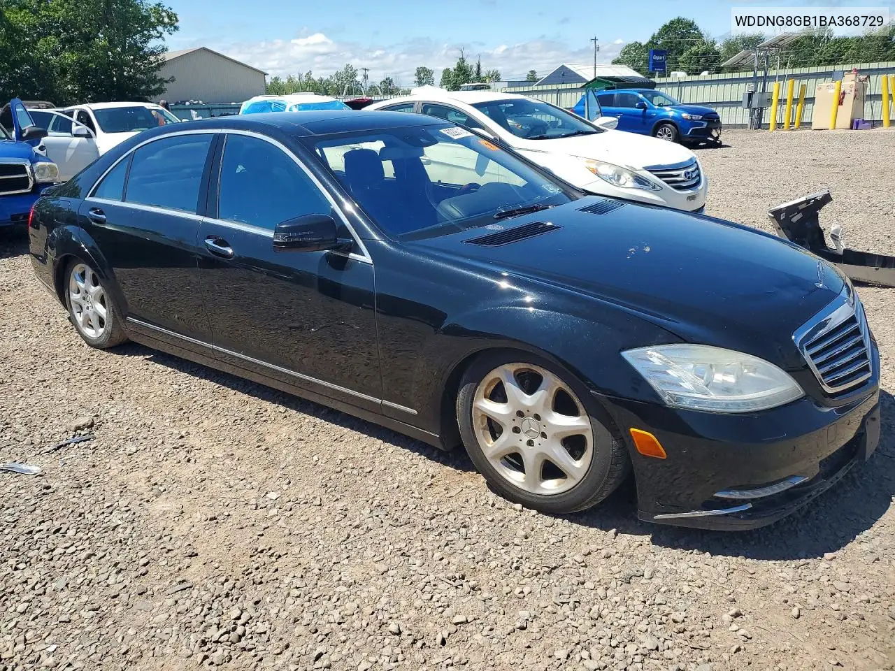 2011 Mercedes-Benz S 550 4Matic VIN: WDDNG8GB1BA368729 Lot: 60293716