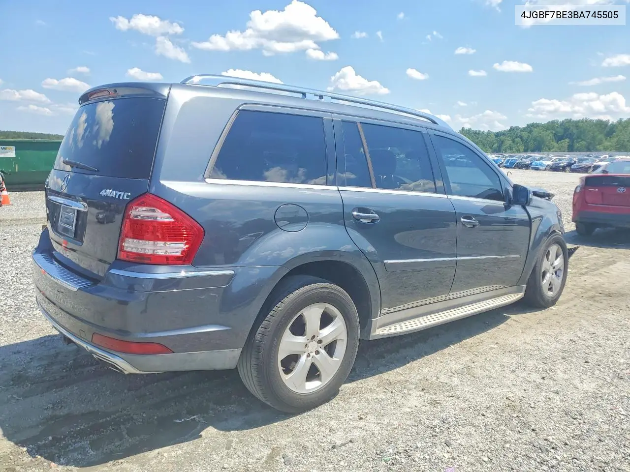 2011 Mercedes-Benz Gl 450 4Matic VIN: 4JGBF7BE3BA745505 Lot: 60385886
