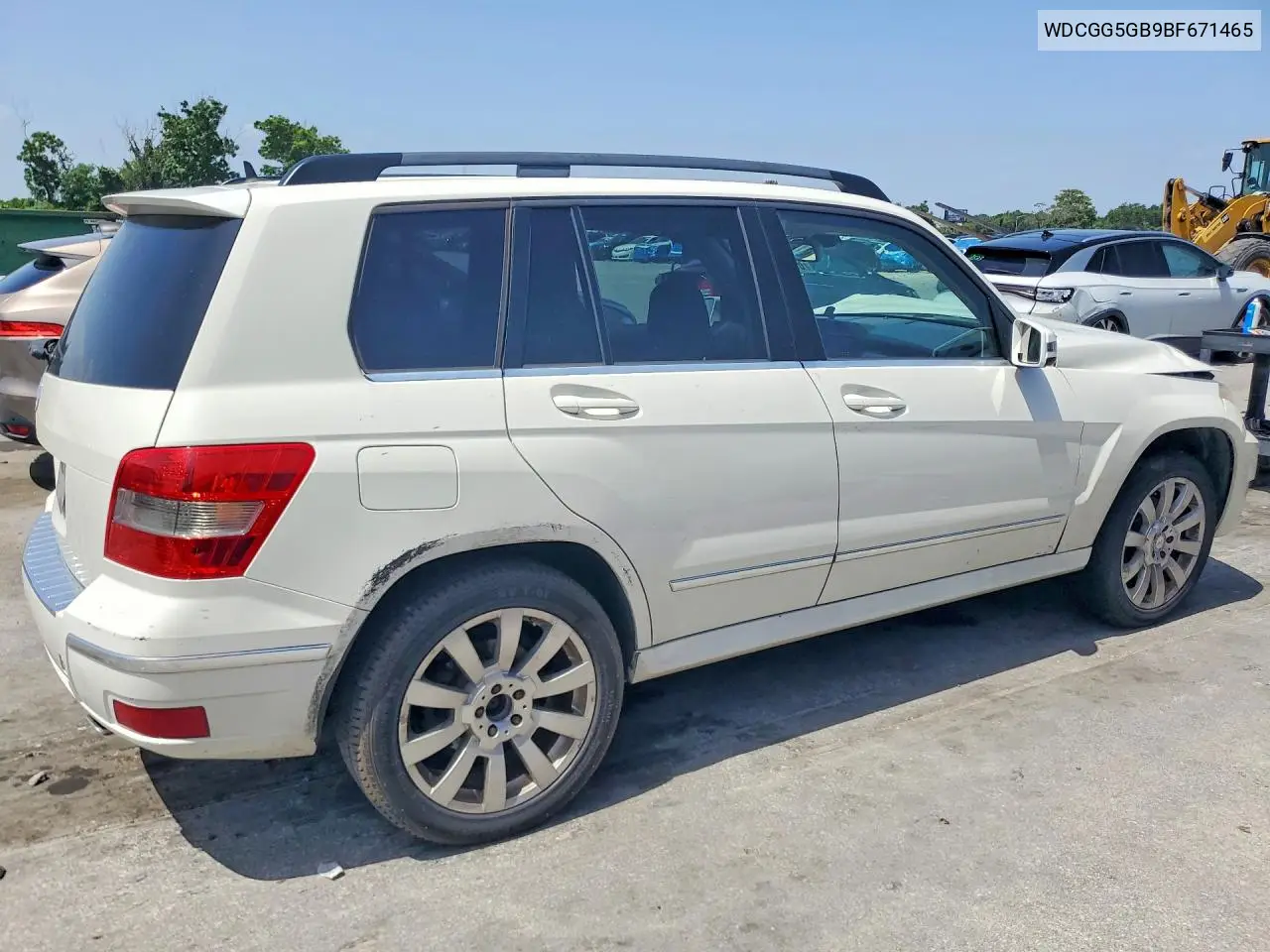 2011 Mercedes-Benz Glk 350 VIN: WDCGG5GB9BF671465 Lot: 60436446