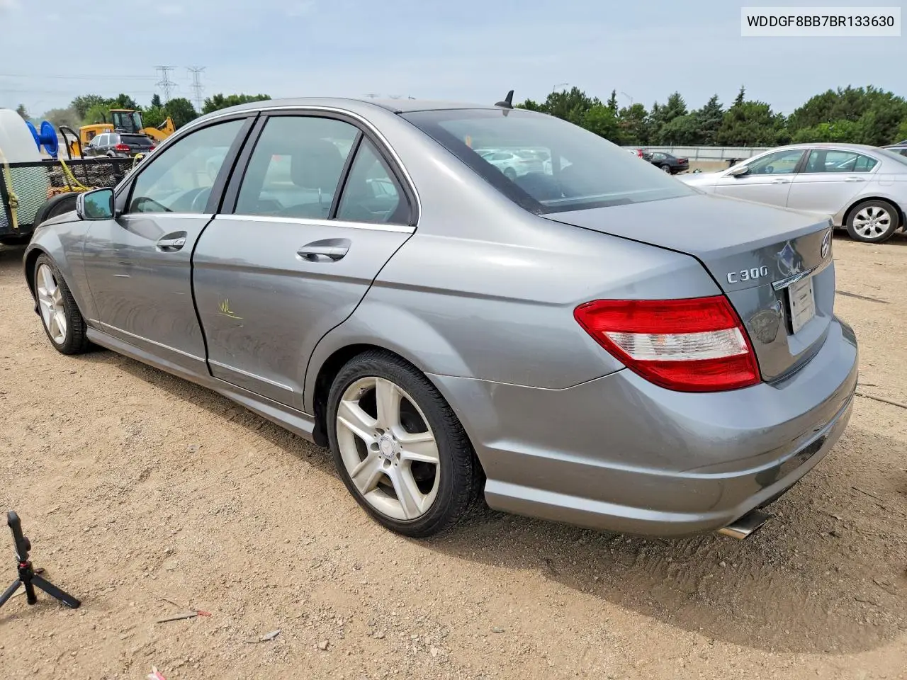 2011 Mercedes-Benz C 300 4Matic VIN: WDDGF8BB7BR133630 Lot: 60491826
