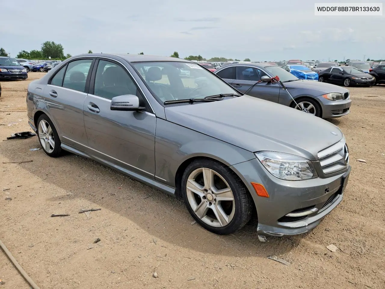 2011 Mercedes-Benz C 300 4Matic VIN: WDDGF8BB7BR133630 Lot: 60491826