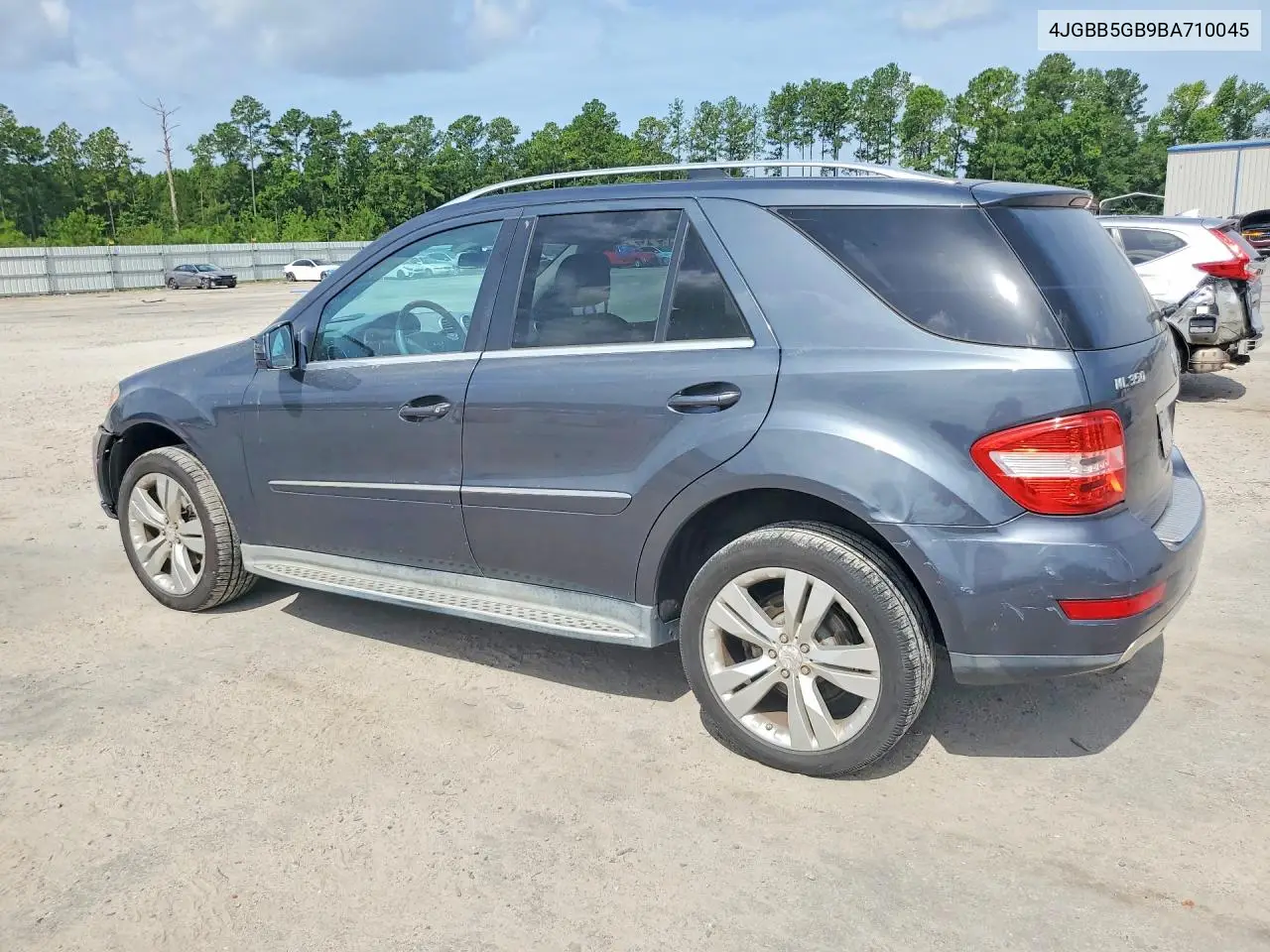 2011 Mercedes-Benz Ml 350 VIN: 4JGBB5GB9BA710045 Lot: 60646526