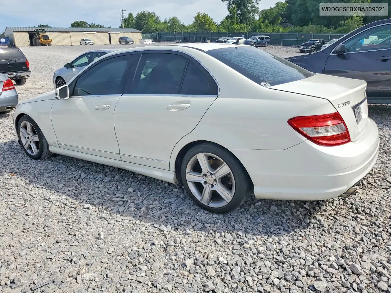 2011 Mercedes-Benz C 300 VIN: WDDGF5EBXBA509021 Lot: 60670186