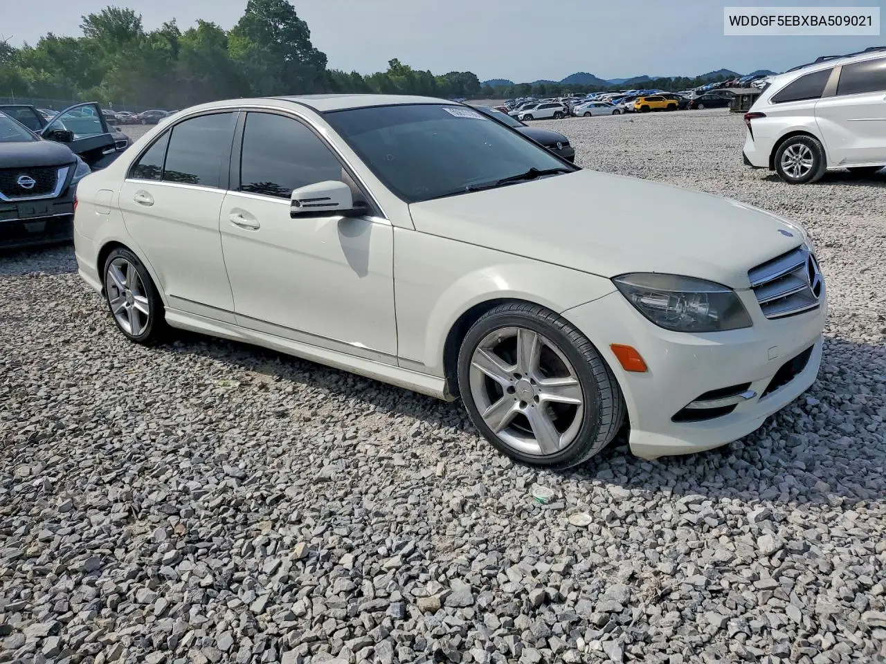 2011 Mercedes-Benz C 300 VIN: WDDGF5EBXBA509021 Lot: 60670186