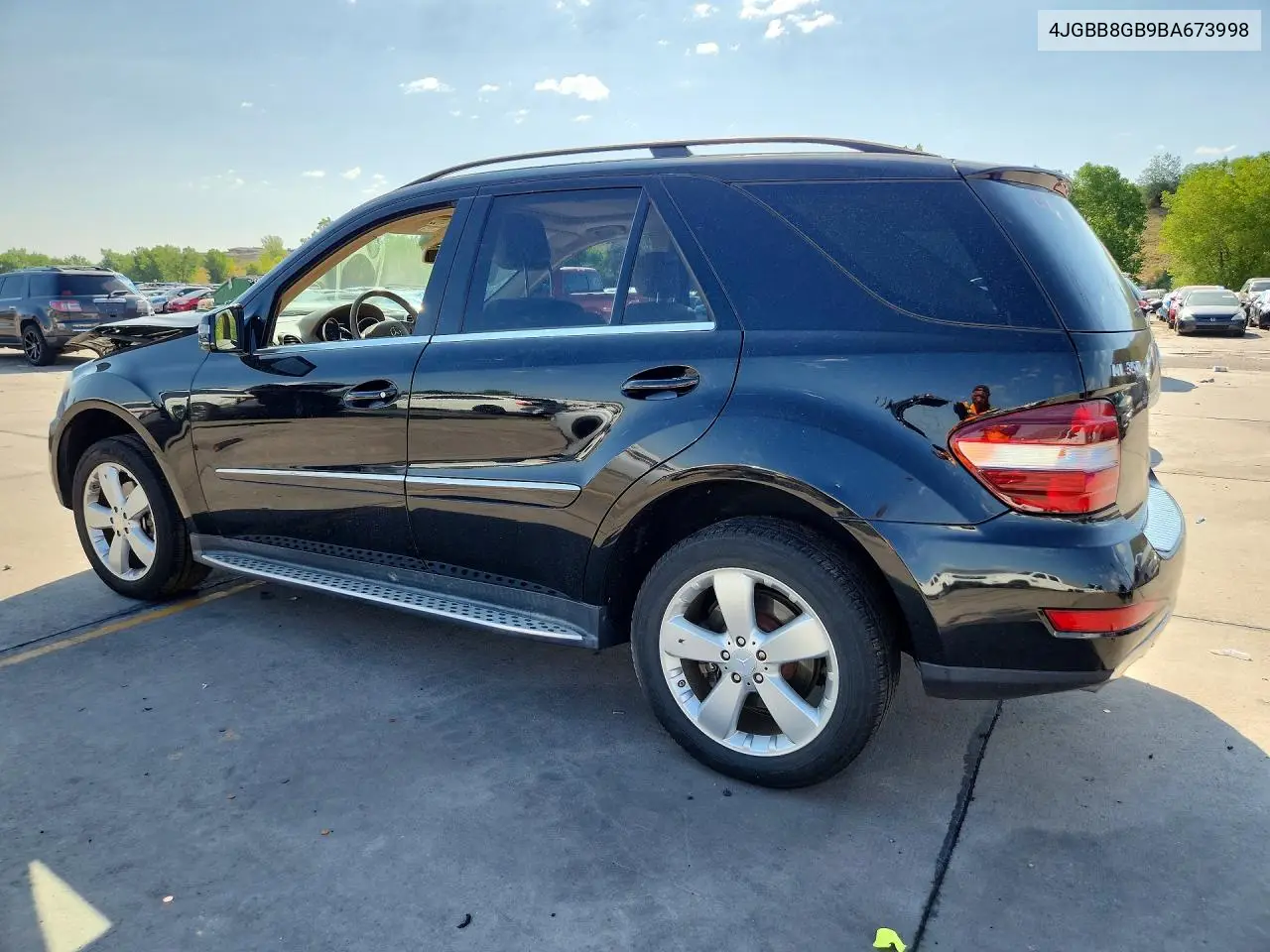2011 Mercedes-Benz Ml 350 4Matic VIN: 4JGBB8GB9BA673998 Lot: 61082806