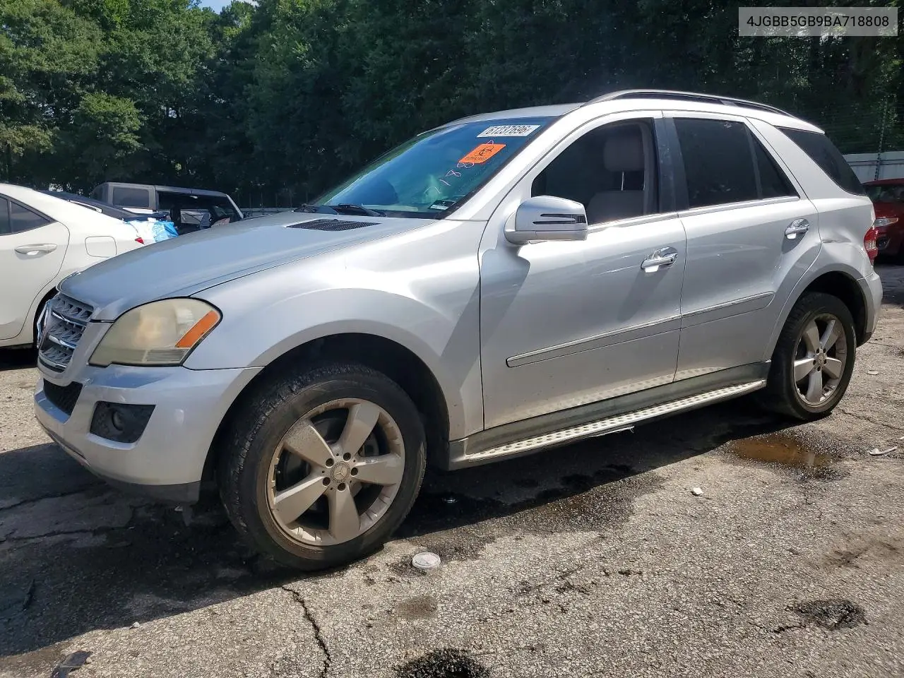2011 Mercedes-Benz Ml 350 VIN: 4JGBB5GB9BA718808 Lot: 61237696