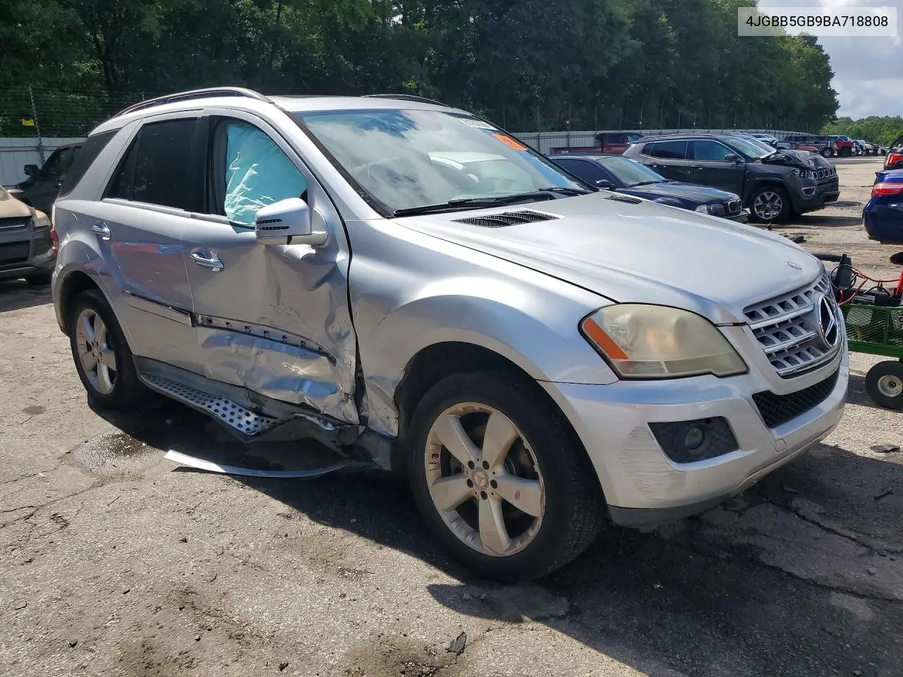 2011 Mercedes-Benz Ml 350 VIN: 4JGBB5GB9BA718808 Lot: 61237696