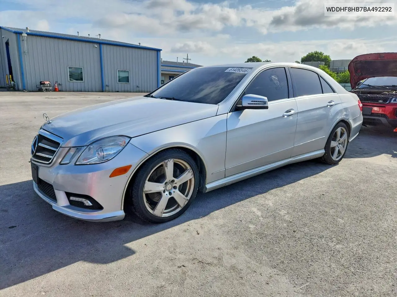 2011 Mercedes-Benz E 350 4Matic VIN: WDDHF8HB7BA492292 Lot: 61426546