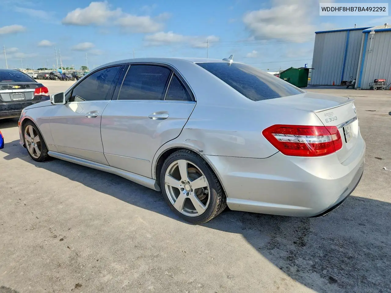 2011 Mercedes-Benz E 350 4Matic VIN: WDDHF8HB7BA492292 Lot: 61426546