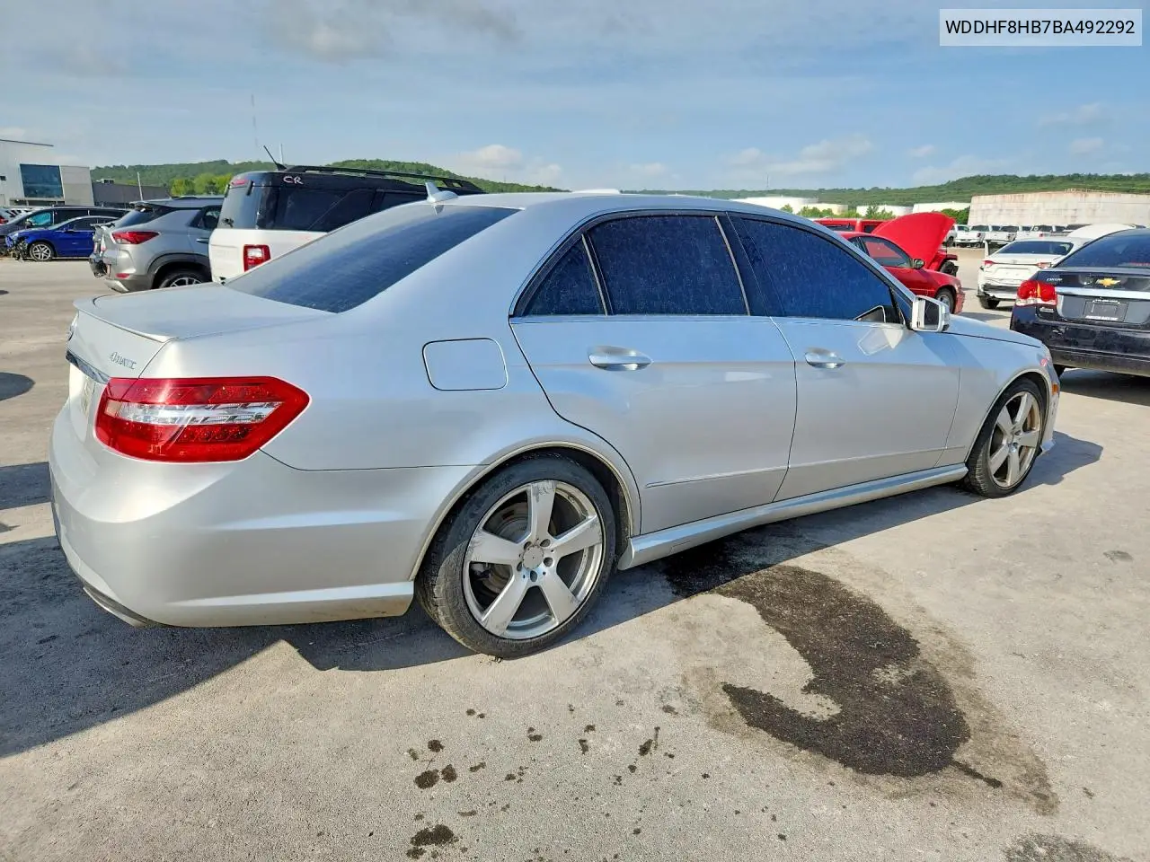 2011 Mercedes-Benz E 350 4Matic VIN: WDDHF8HB7BA492292 Lot: 61426546