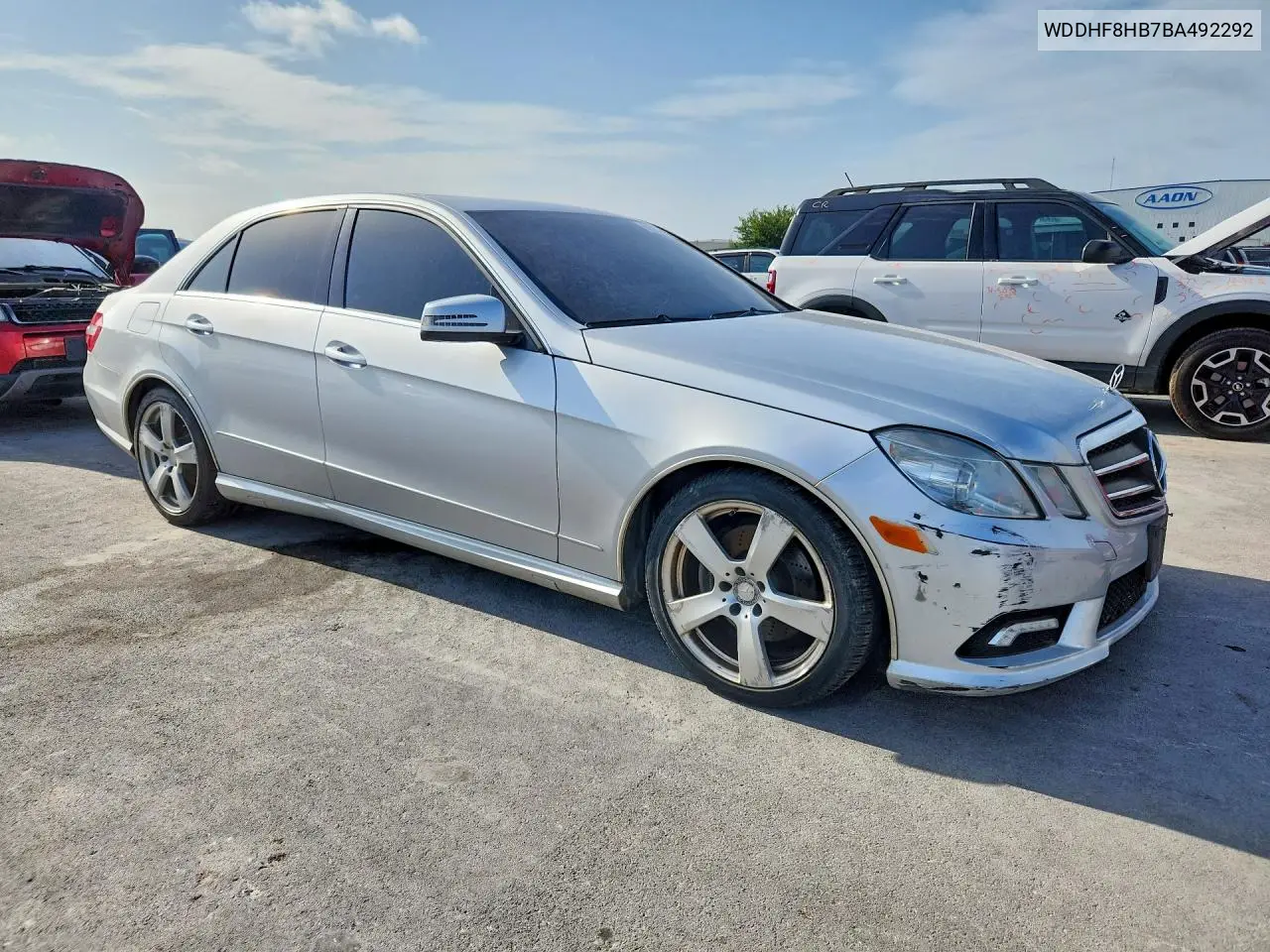 2011 Mercedes-Benz E 350 4Matic VIN: WDDHF8HB7BA492292 Lot: 61426546