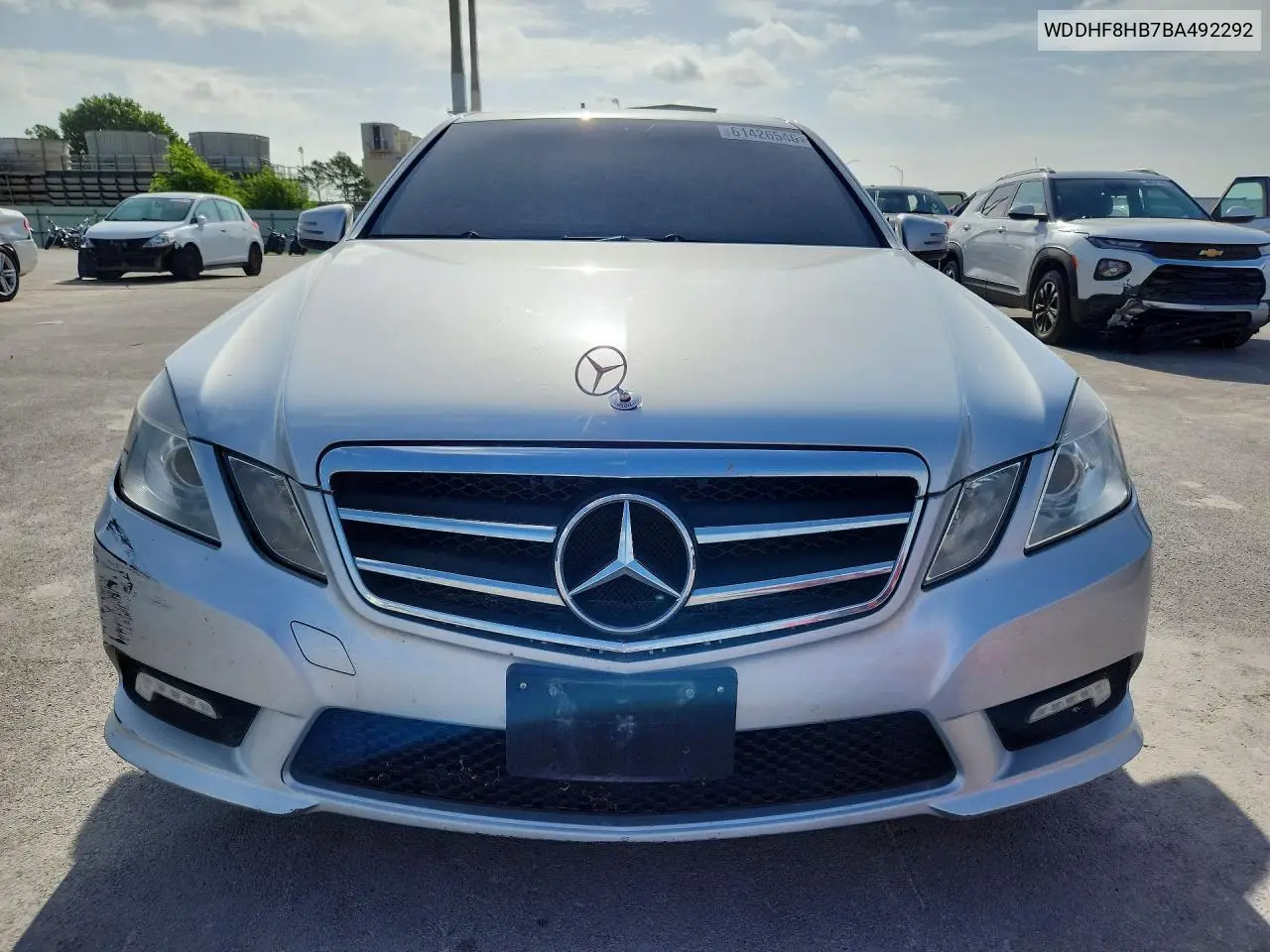 2011 Mercedes-Benz E 350 4Matic VIN: WDDHF8HB7BA492292 Lot: 61426546