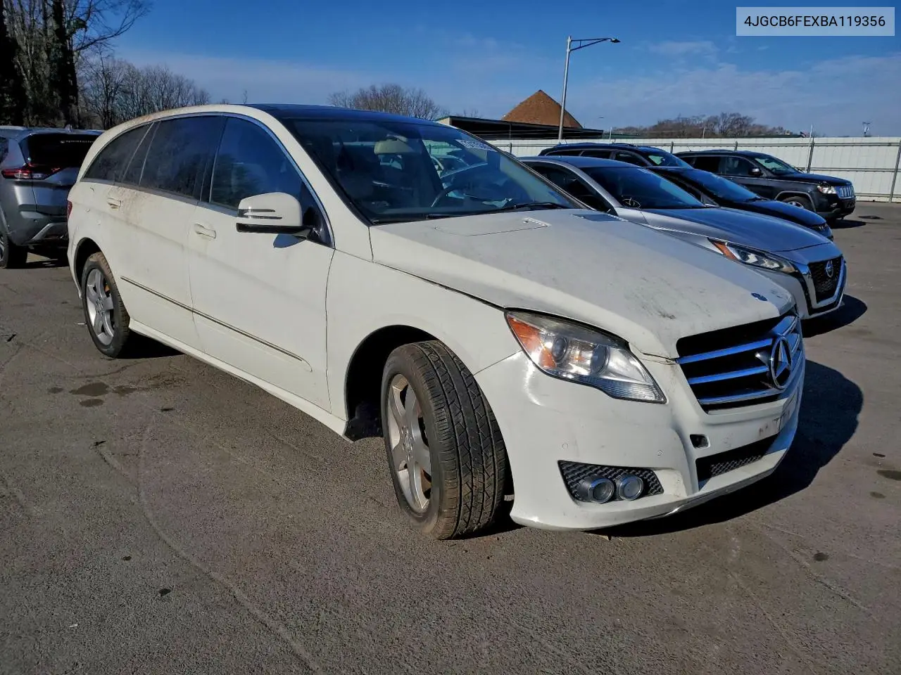 2011 Mercedes-Benz R 350 4Matic VIN: 4JGCB6FEXBA119356 Lot: 73175385