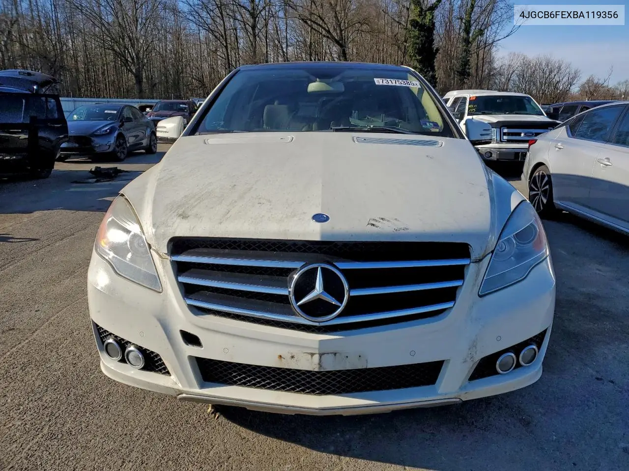 2011 Mercedes-Benz R 350 4Matic VIN: 4JGCB6FEXBA119356 Lot: 73175385