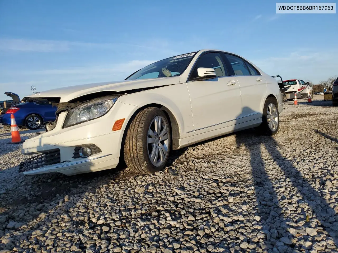 WDDGF8BB6BR167963 2011 Mercedes-Benz C 300 4Matic