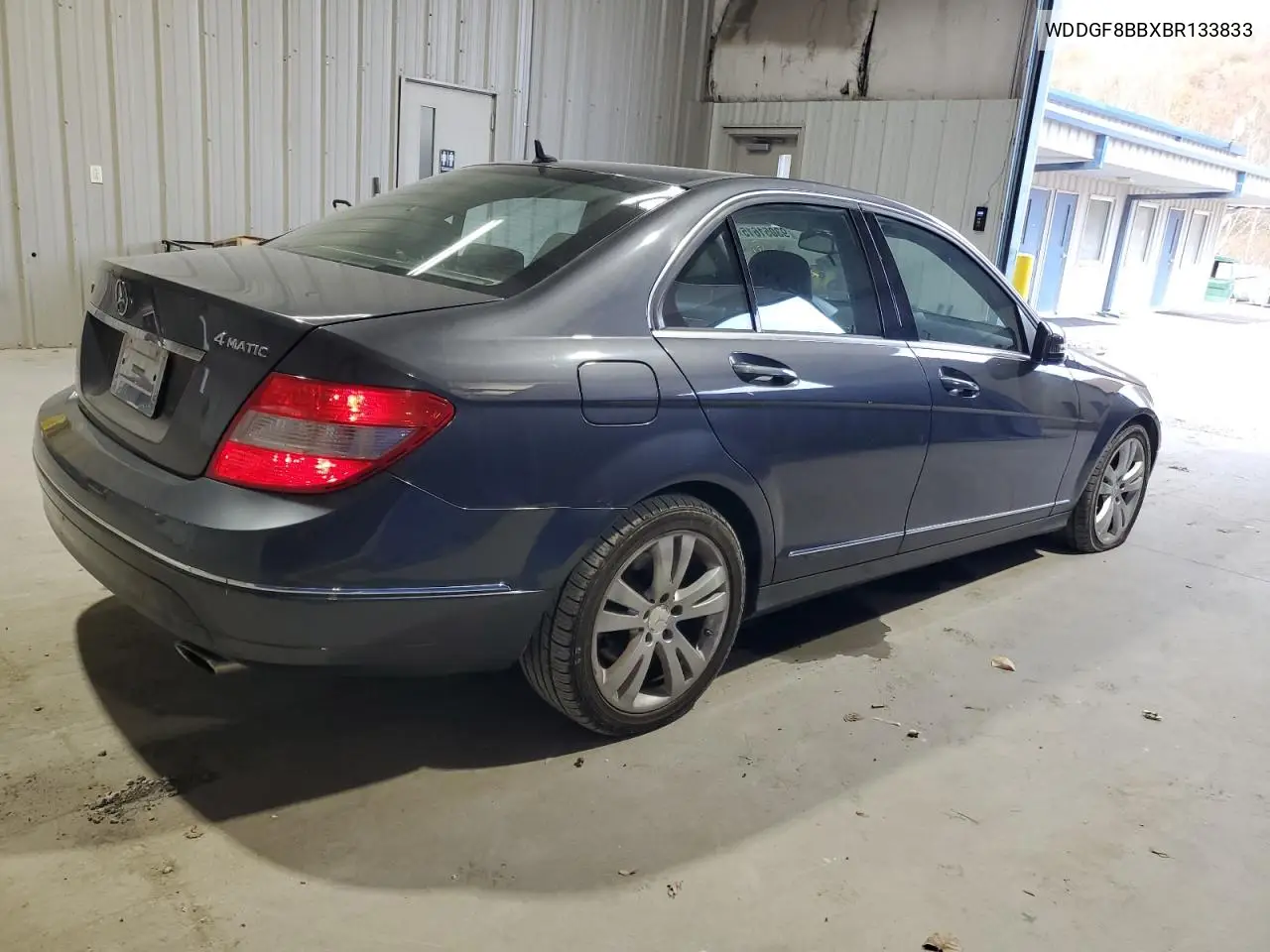 WDDGF8BBXBR133833 2011 Mercedes-Benz C 300 4Matic