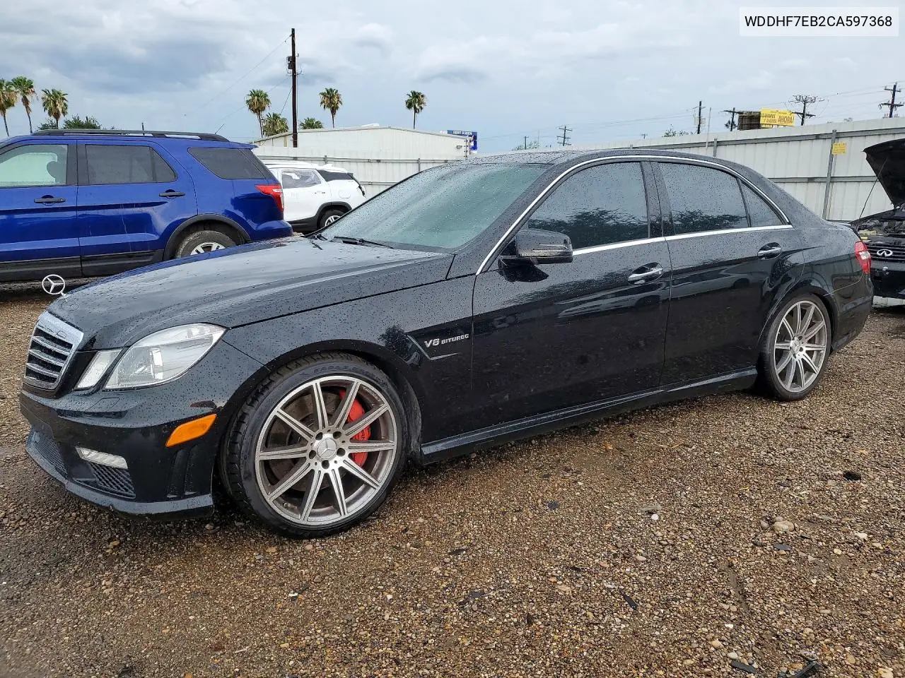 2012 Mercedes-Benz E 63 Amg VIN: WDDHF7EB2CA597368 Lot: 54898976