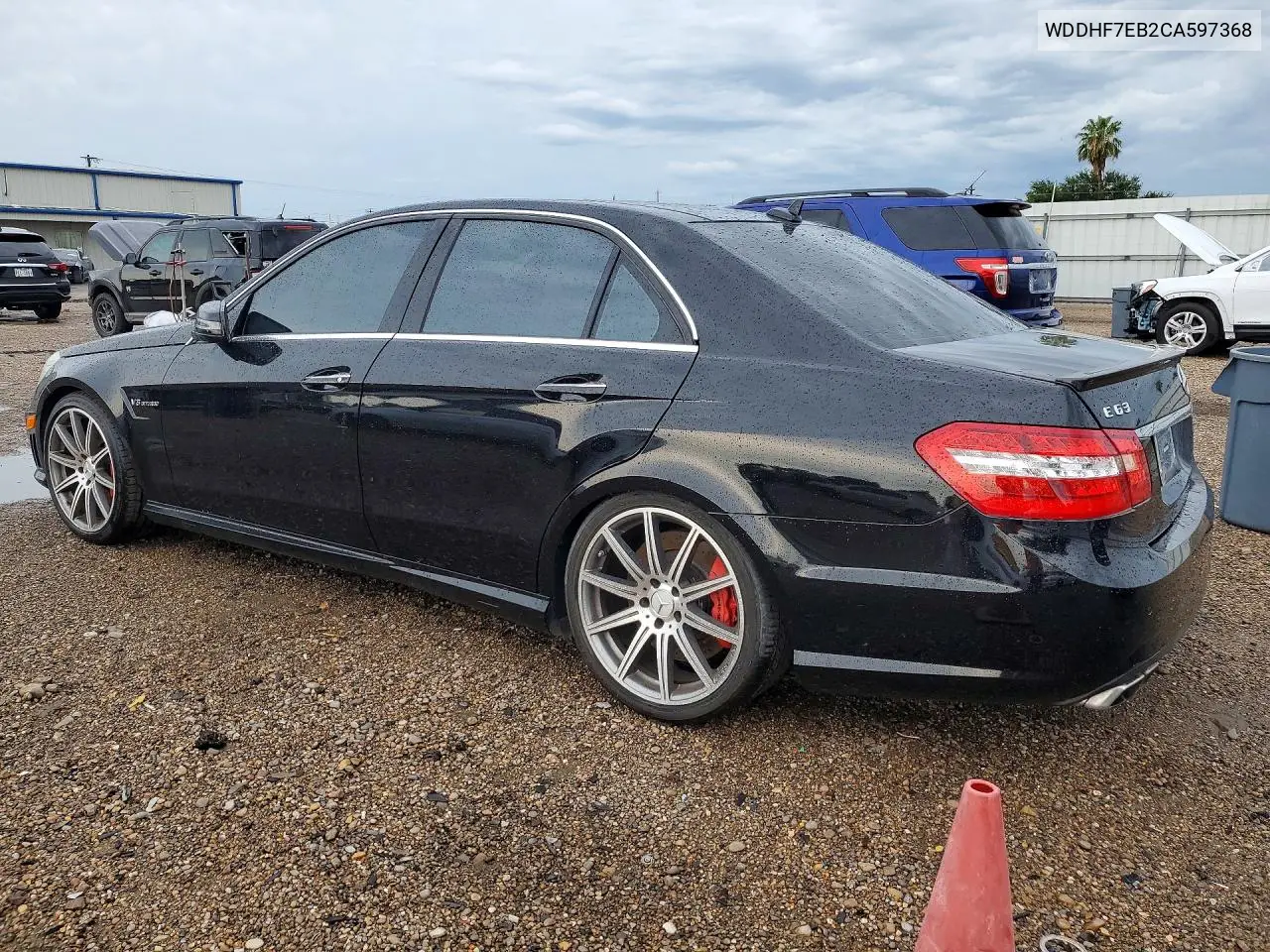 2012 Mercedes-Benz E 63 Amg VIN: WDDHF7EB2CA597368 Lot: 54898976
