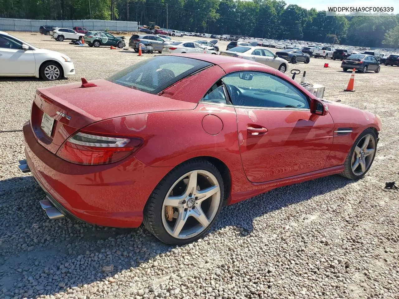 2012 Mercedes-Benz Slk 350 VIN: WDDPK5HA9CF006339 Lot: 55531576