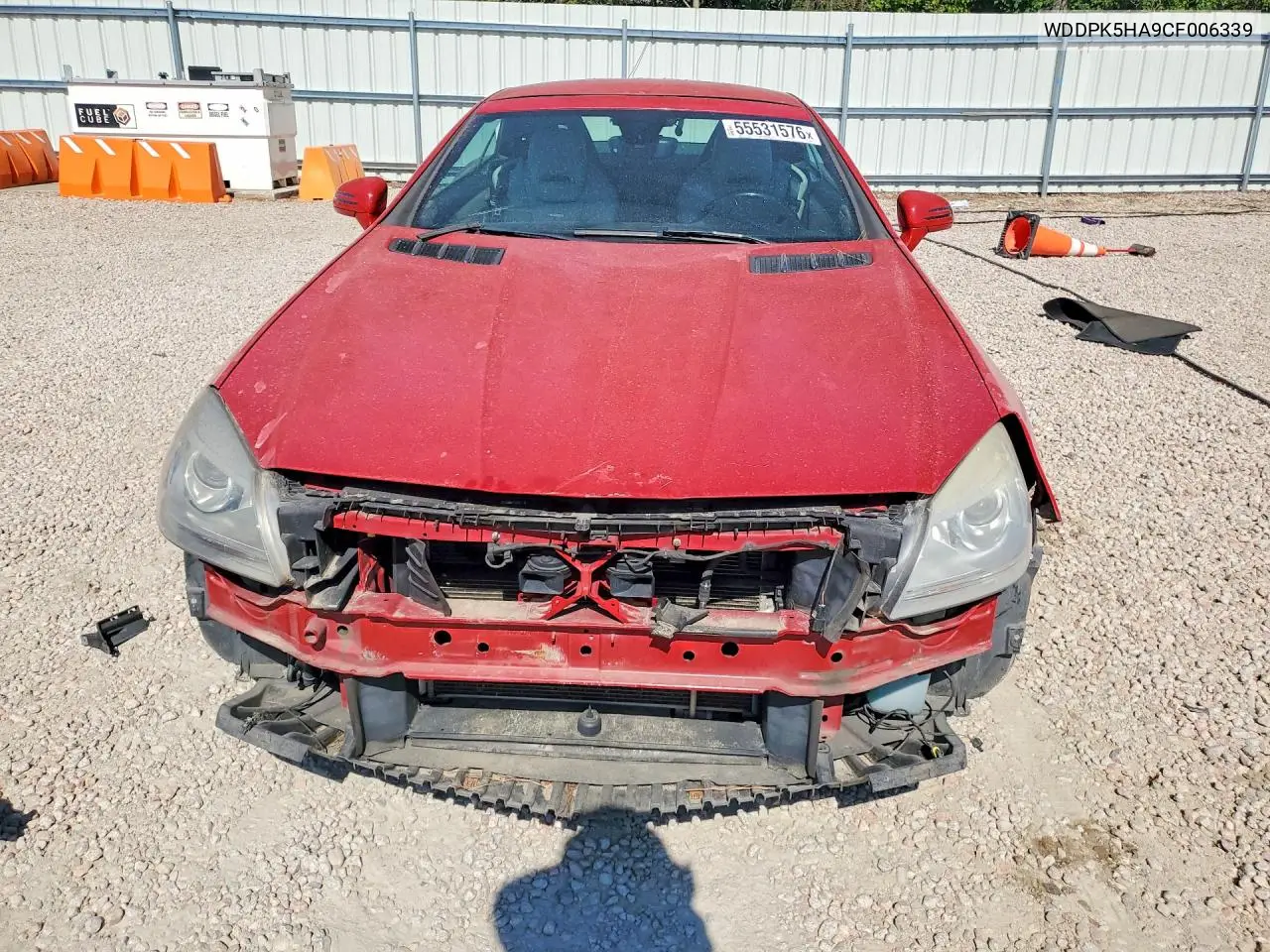 2012 Mercedes-Benz Slk 350 VIN: WDDPK5HA9CF006339 Lot: 55531576
