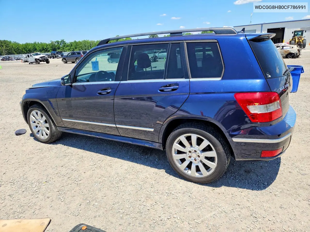 2012 Mercedes-Benz Glk 350 4Matic VIN: WDCGG8HB0CF786991 Lot: 55569456