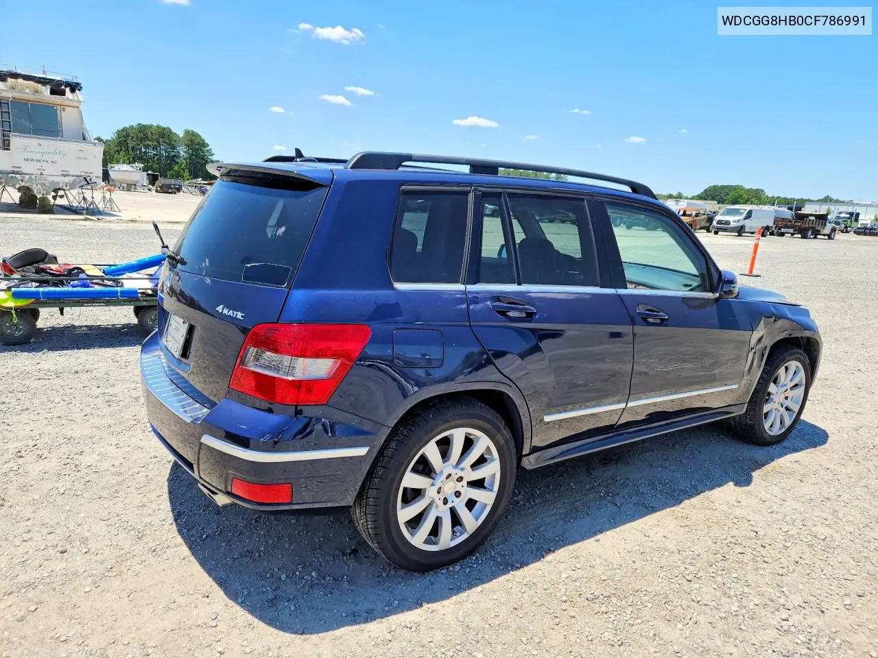 2012 Mercedes-Benz Glk 350 4Matic VIN: WDCGG8HB0CF786991 Lot: 55569456