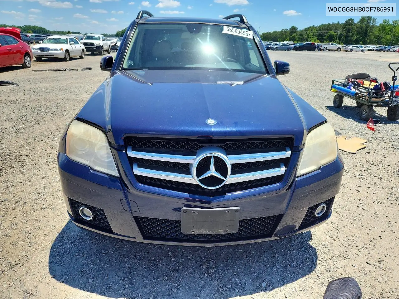2012 Mercedes-Benz Glk 350 4Matic VIN: WDCGG8HB0CF786991 Lot: 55569456