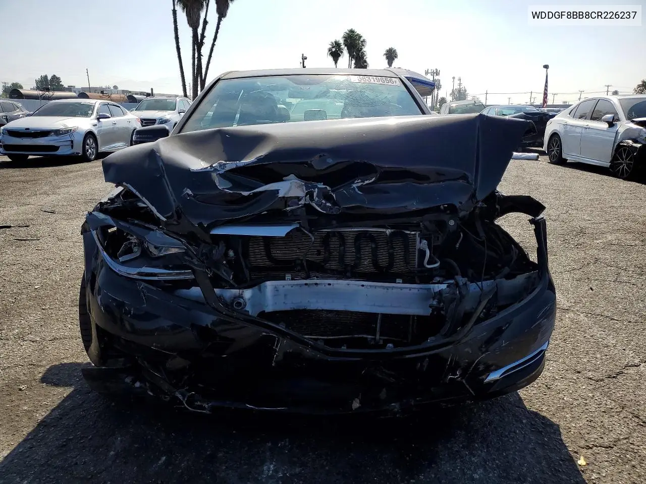 2012 Mercedes-Benz C 300 4Matic VIN: WDDGF8BB8CR226237 Lot: 56319656